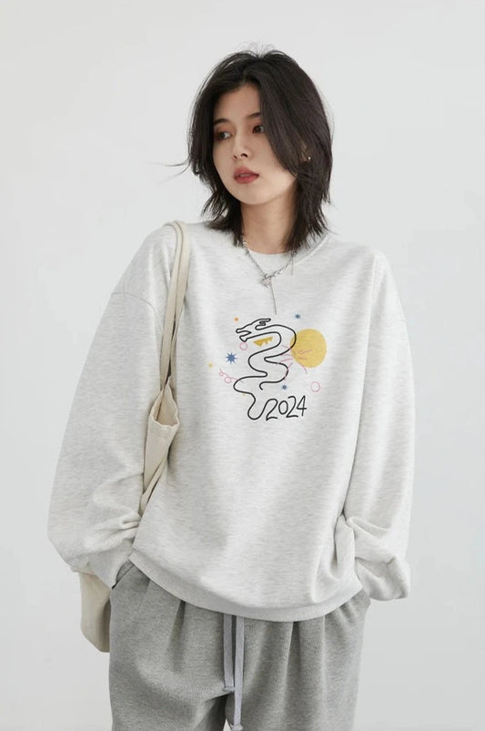 LG PLUSH FOX FLEECE SWEATSHIRT mfoya